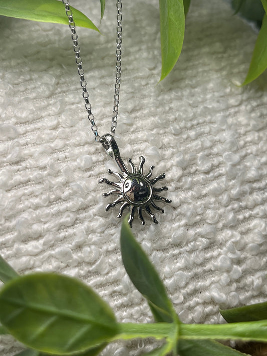 Sterling Silver Sun necklace