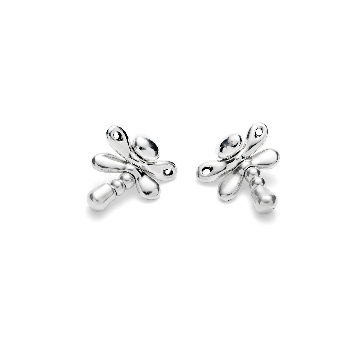 UNOde50 Silver Dragonfly Earrings