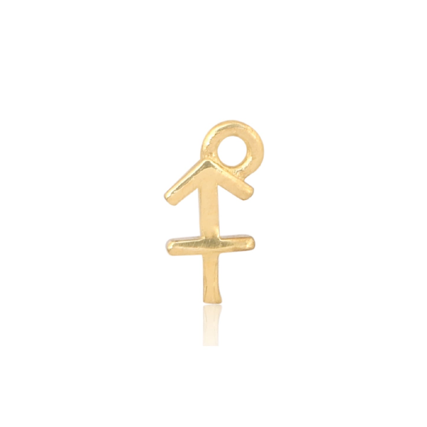 Sagittarius Charm (Archer): November 22–December 21. 14ct Gold Vermeil