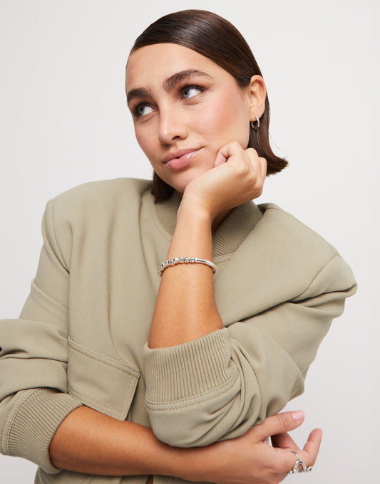 UNOde50 Journey Sterling Silver-Plated Bracelet