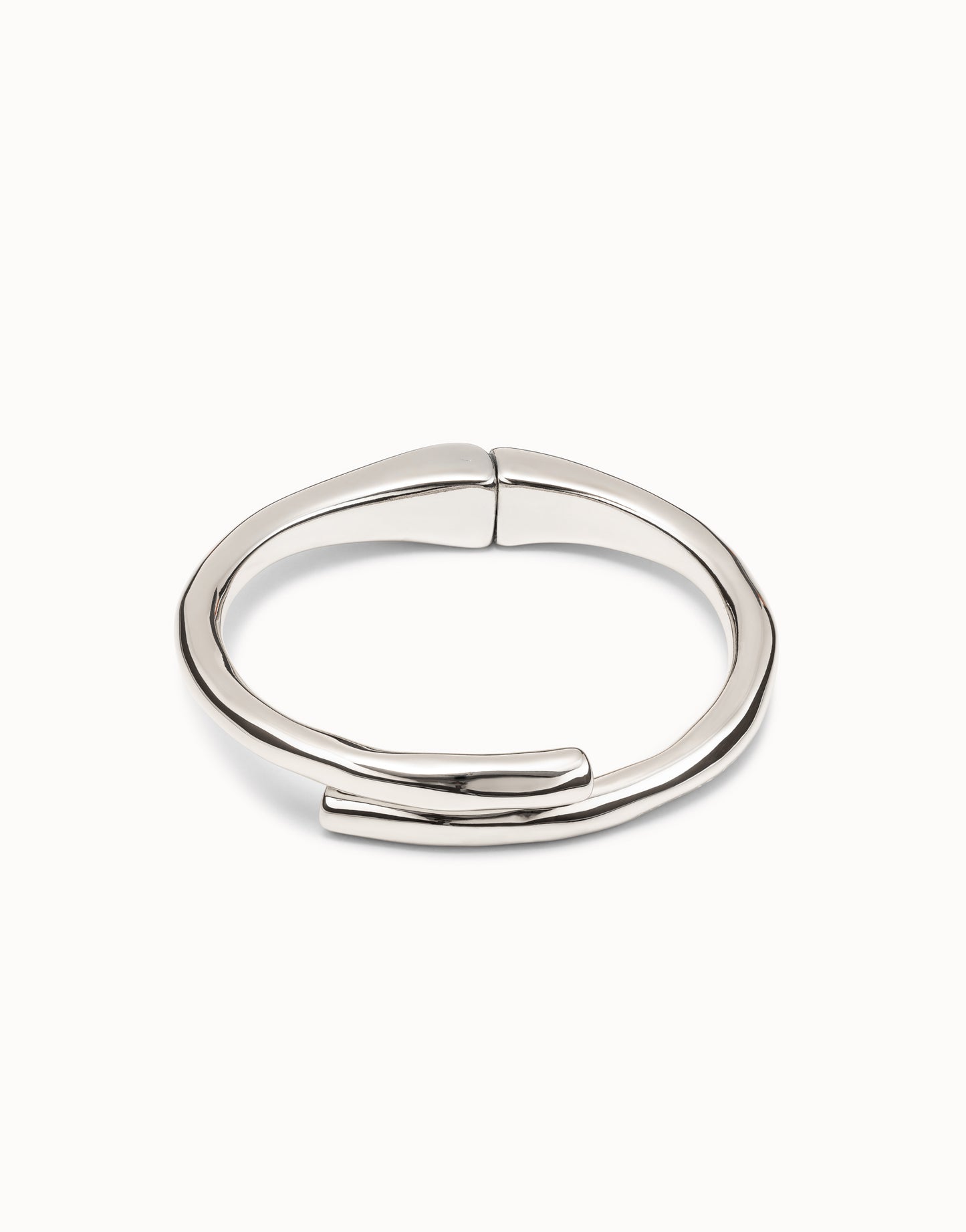 UNOde50 Sterling Silver-Plated Meeting Point Bangle