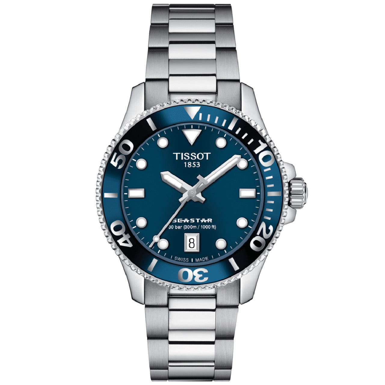 TISSOT SEASTAR 1000 36MM BLUE