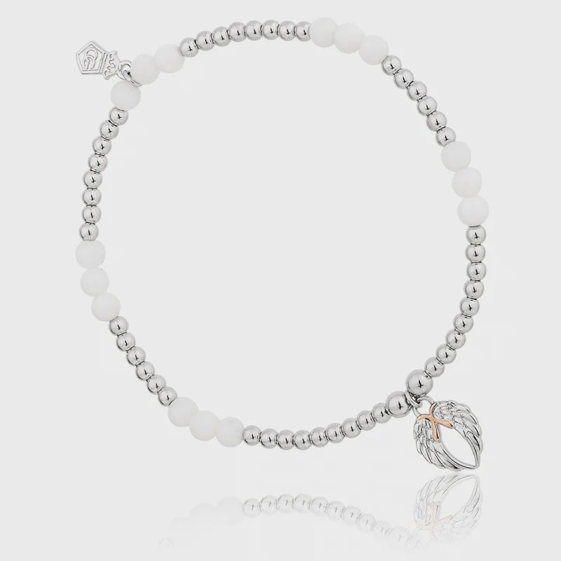 Angel wings heart Affinity bracelet