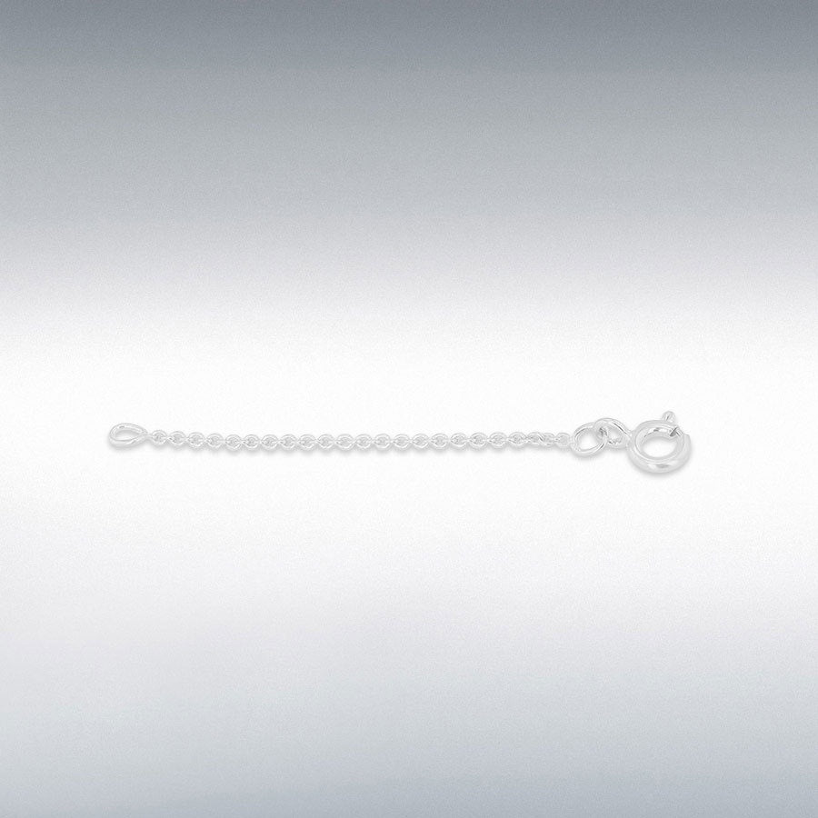 Sterling Silver 1.3mm Extension Chain 5cm/2