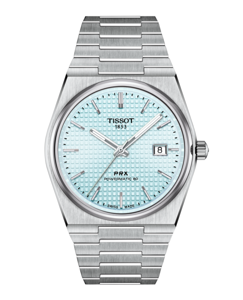 TISSOT PRX POWERMATIC 80 40MM ICE BLUE
