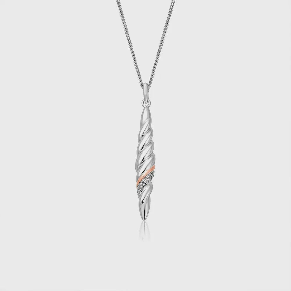 Clogau Lover’s Twist Pendant