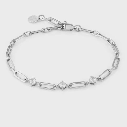 Chainsofstyle bracelet with stones