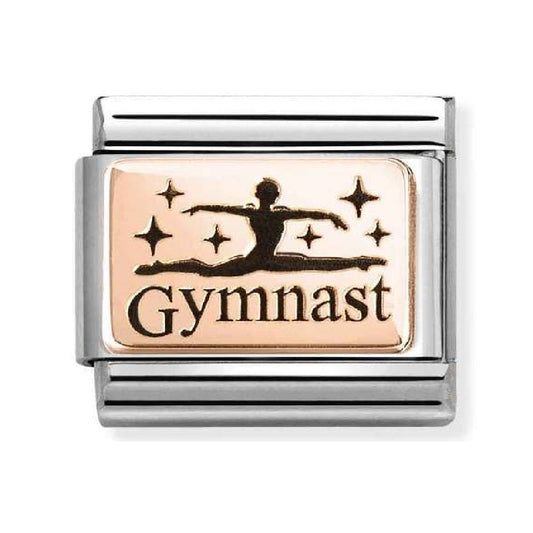 Nomination Gymnast Rose Gold Charm