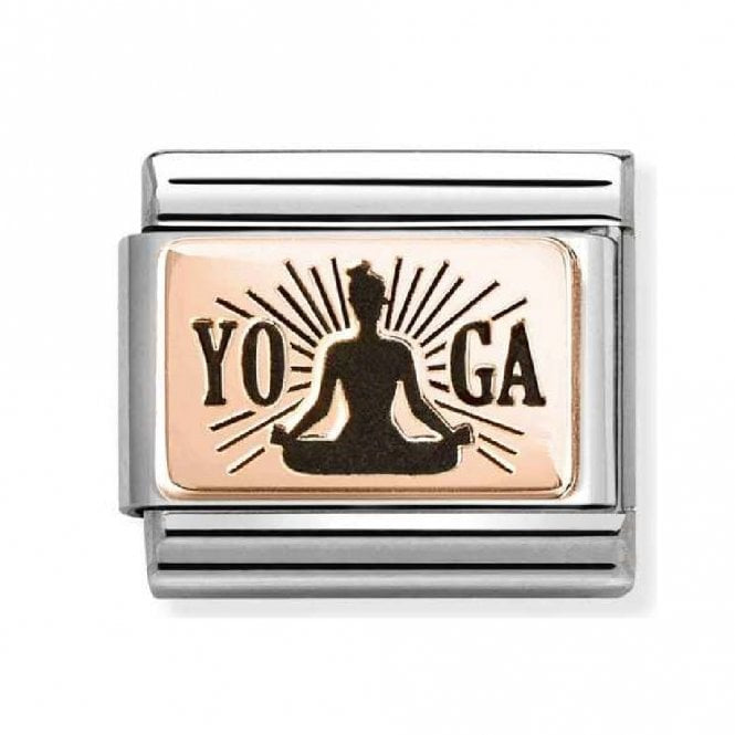 Nomination Yoga Rose Gold Charm