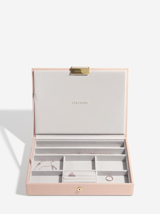 Classic Jewellery Box Lid Blush&Gold
