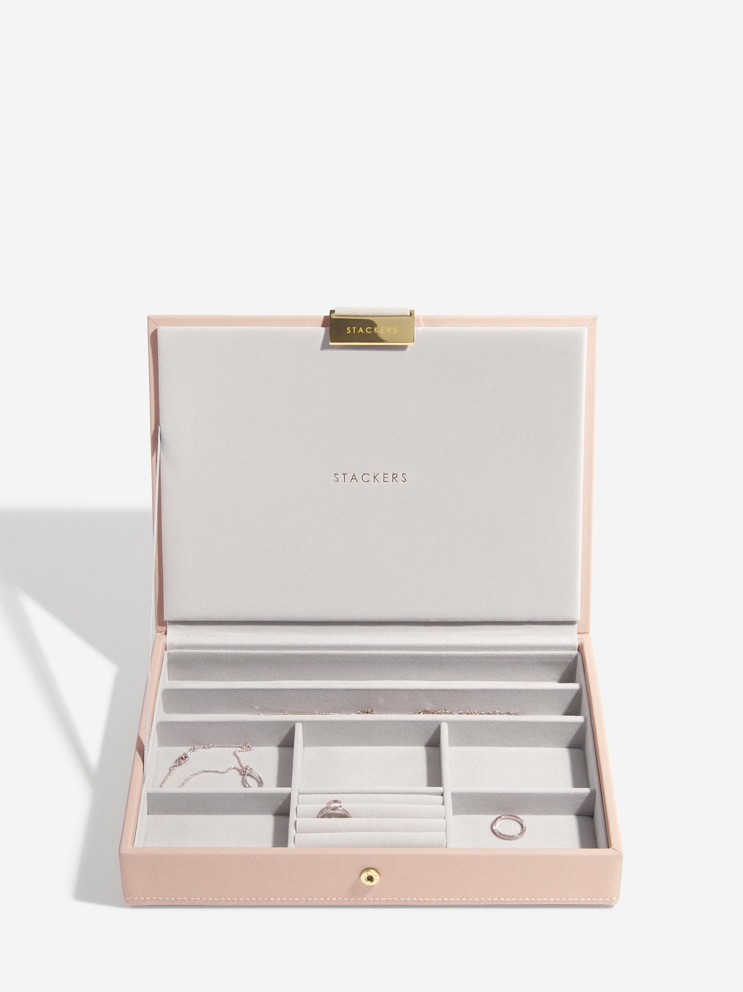 Classic Jewellery Box Lid Blush&Gold