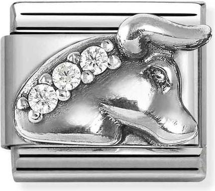 Classic Silver Taurus Charm