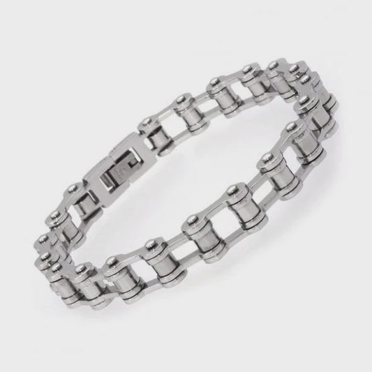 Stainless Steel Bike Chain Bracelet