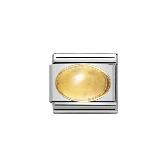 COMPOSABLE Classic STONES DOUBLE in stainless steel with bonded yellow gold (02_Yellow gold)