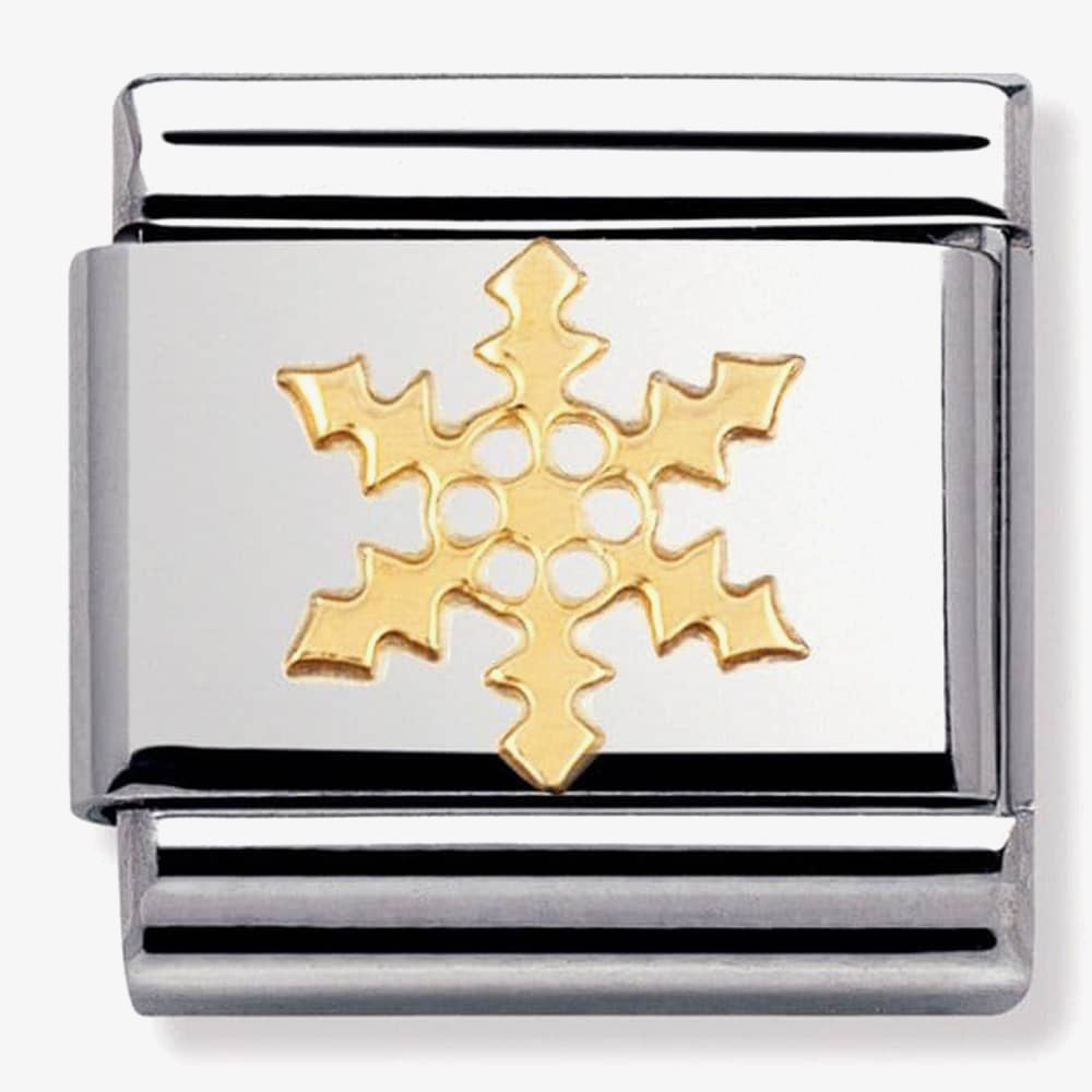 COMPOSABLE Classic DAILY LIFE in stainless steel with bonded yellow gold (14_Snowflake)