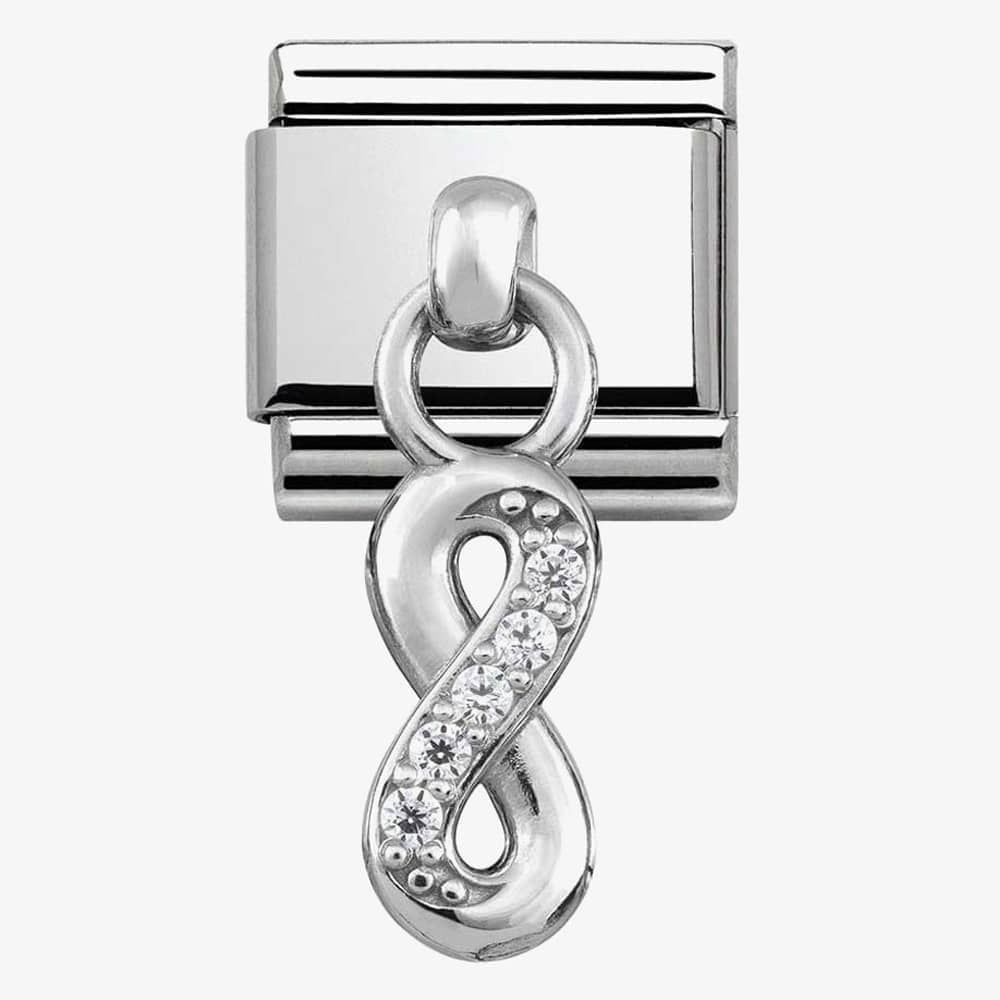 Composable Classic CHARMS stainless steel and silver 925 (10_Infinity)