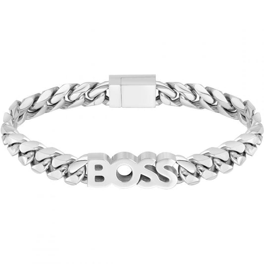 BOSS Jewellery Men's Kassy Stainless Steel Chain Bracelet