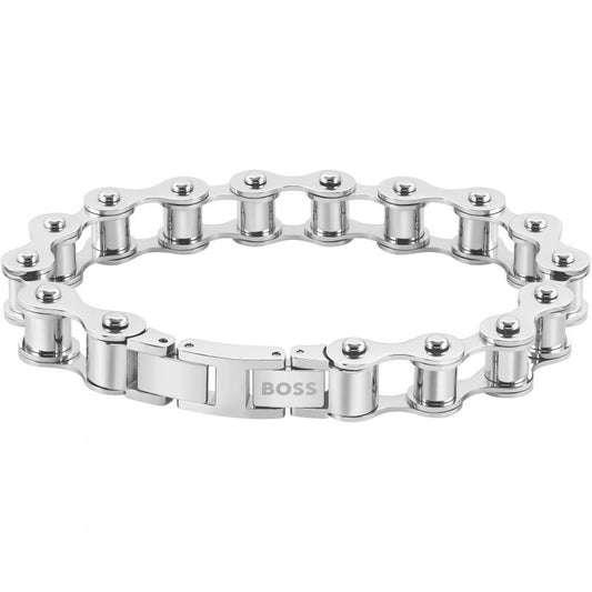 BOSS Jewellery Cycle Stainless Steel Chain Bracelet