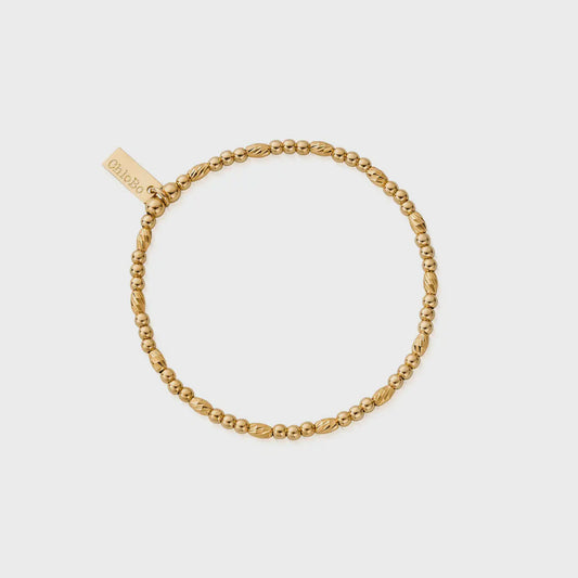 Gold Dainty Sparkle Bracelet