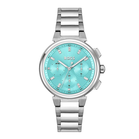 BOSS Ladies One Blue Dial Stainless Steel Watch