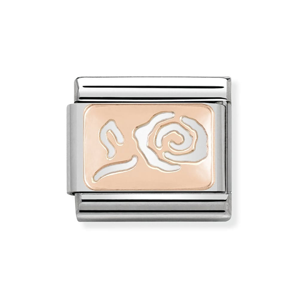 CLASSIC Rose Gold Cut Out Rose Charm