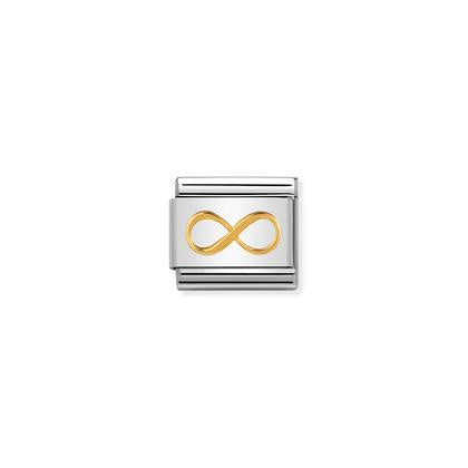 Composable Classic SYMBOLS and steel and bonded yellow gold (41_Infinity)