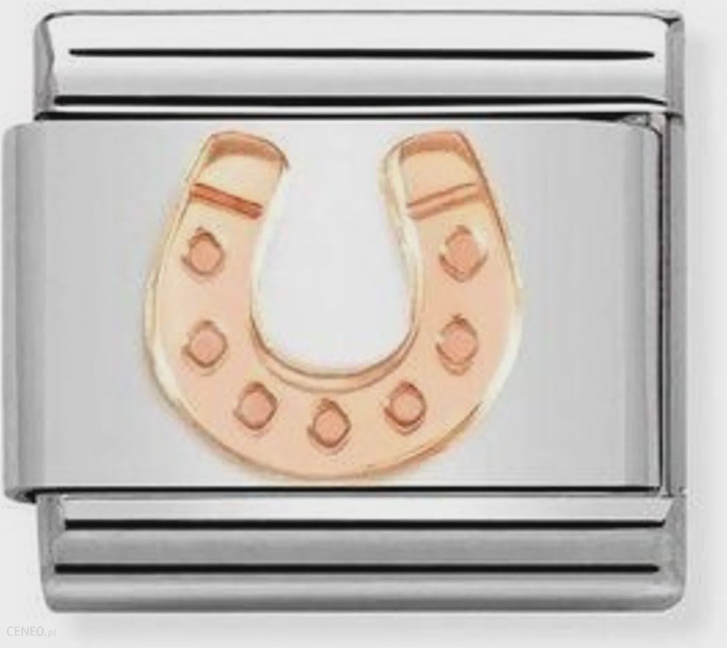 Composable Classic SYMBOLS steel and bonded rose gold (43_Horseshoe)