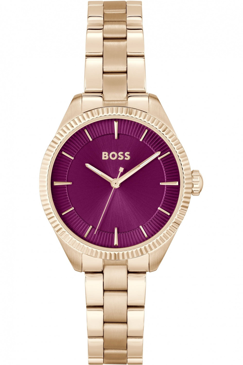 Ladies BOSS Sage Carnation Gold IP Watch