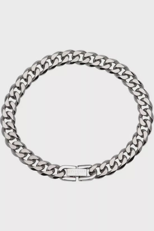 Stainless Steel Bracelet Matte and Polished 21cm