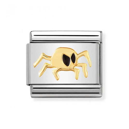 NOMINATION CLASSIC Gold Halloween Spider Charm 030216/02