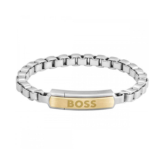 Hugo Boss Devon Two Tone Chain Bracelet
