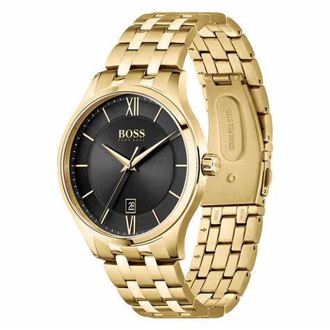 Elite Gold Tone Men’s Watch