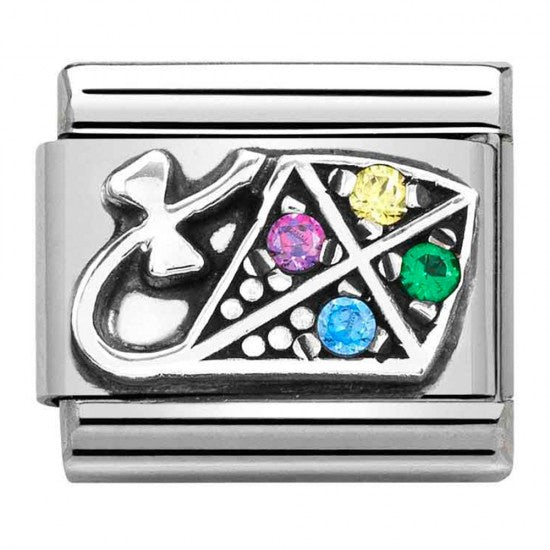 Composable CL SYMBOLS OX steel, Cz and silver 925 (03_Kite)