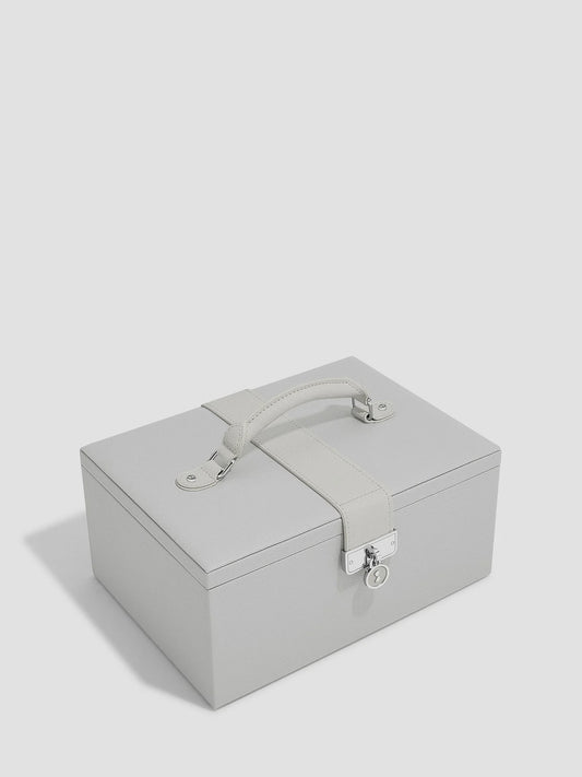 Pebble Grey Luxury Classic Jewellery Box