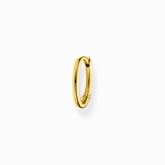 SINGLE 18k Gold plated hoop earring