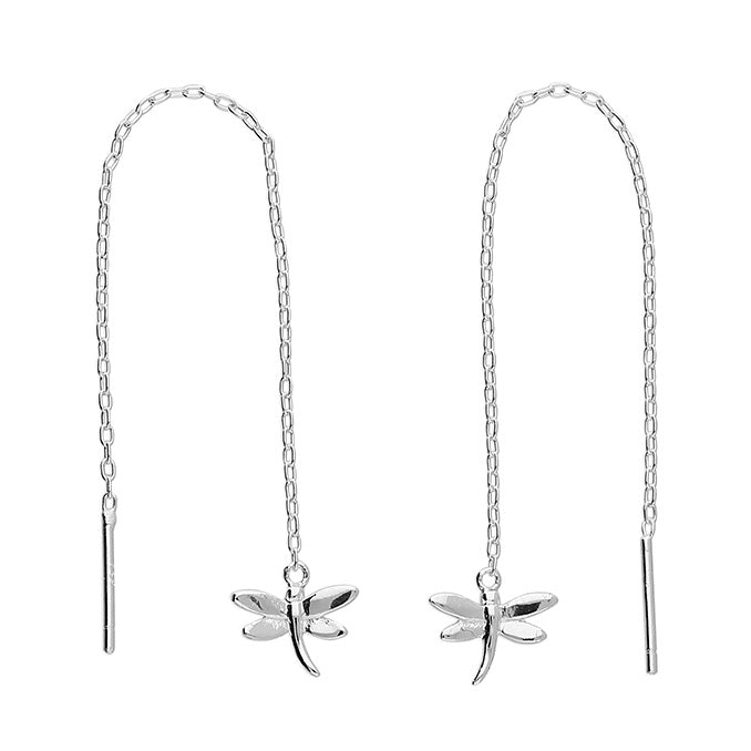 Dragonfly Pull-through Earrings