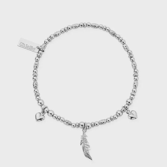 Love And Courage Bracelet Silver