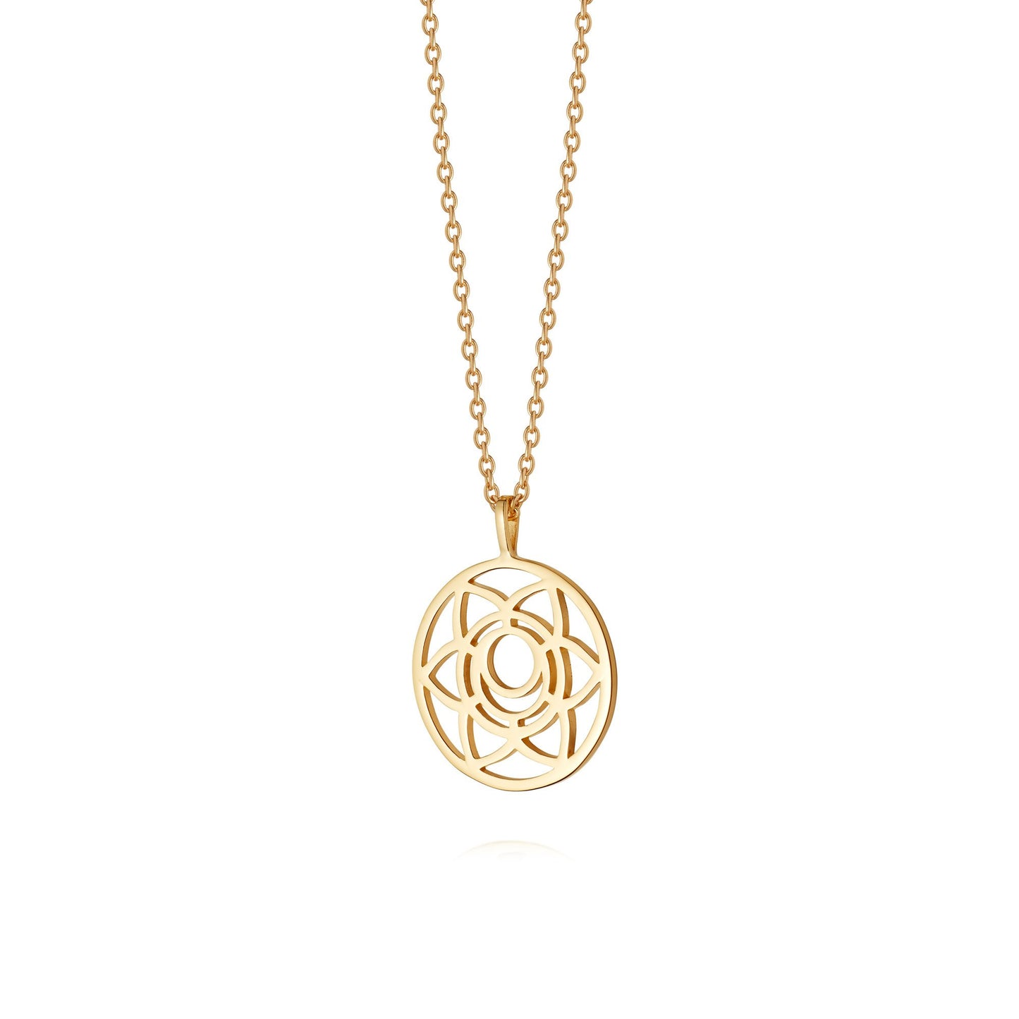 SACRAL CHAKRA NECKLACE 18ct Gold Plate NCHK4002