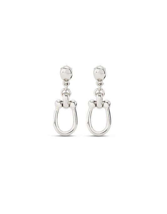 UNOde50 SEROTONIN EARRINGS SILVER