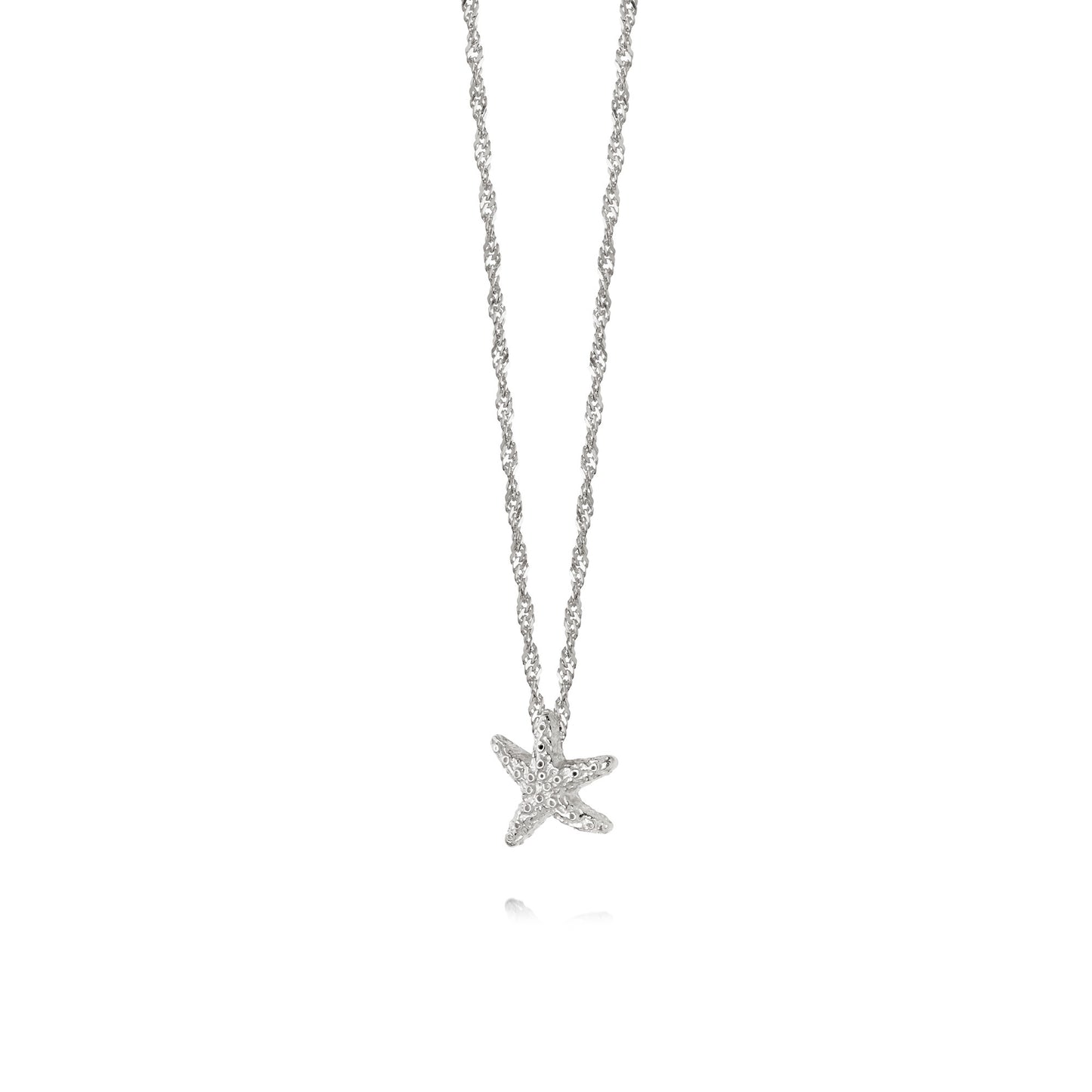 ISLA STARFISH CHAIN NECKLACE Sterling Silver SN07_SLV