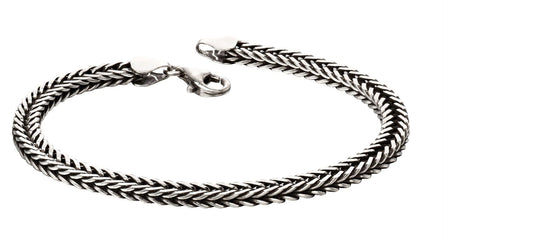 Oxidised Fox Tail Chain BRACELET
