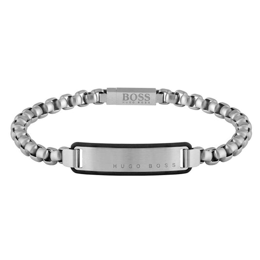 Mens ID Bracelet Stainless Steel