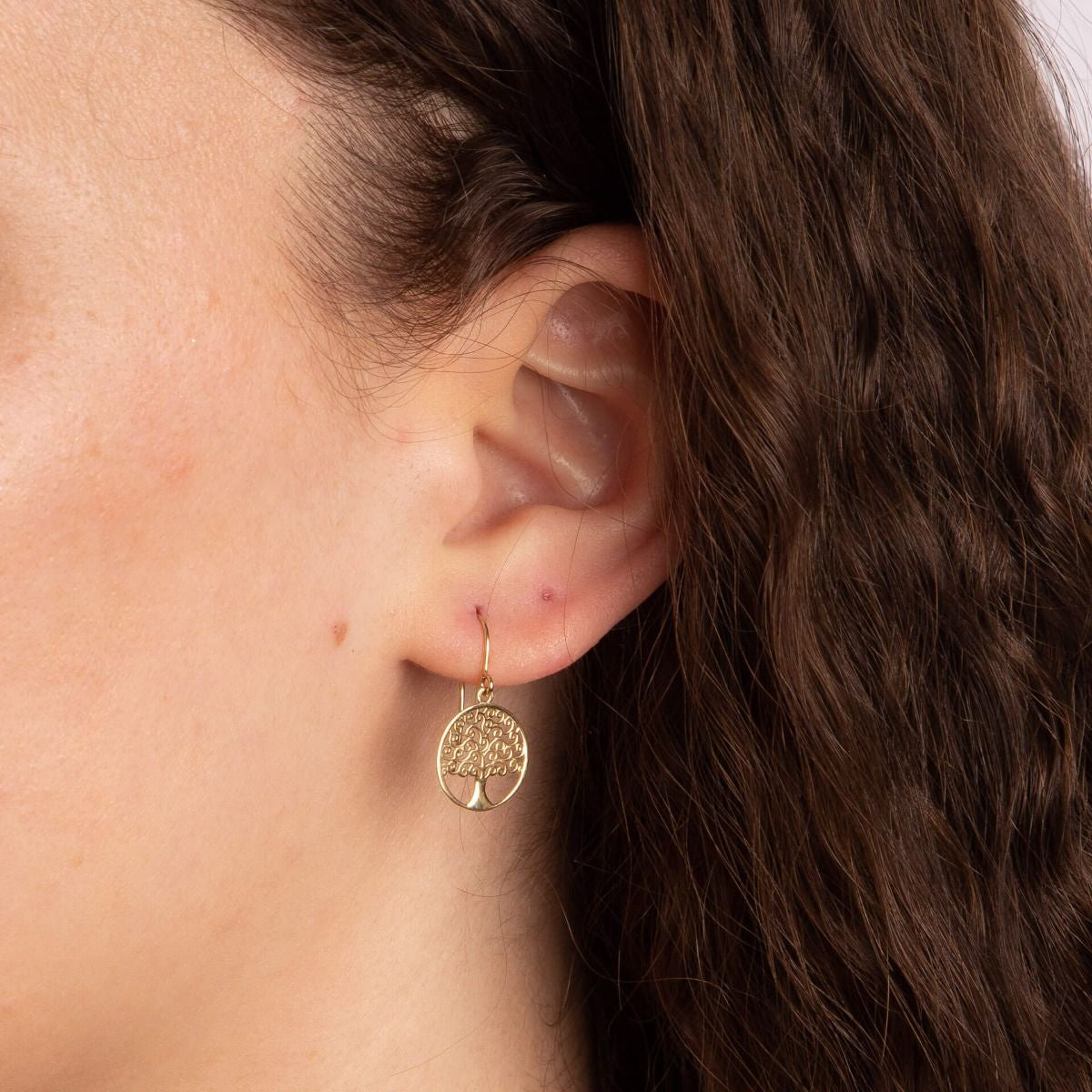 9ct Tree Of Life Earrings