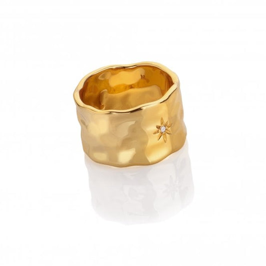 HD X JJ LUNAR STATEMENT RING SMALL