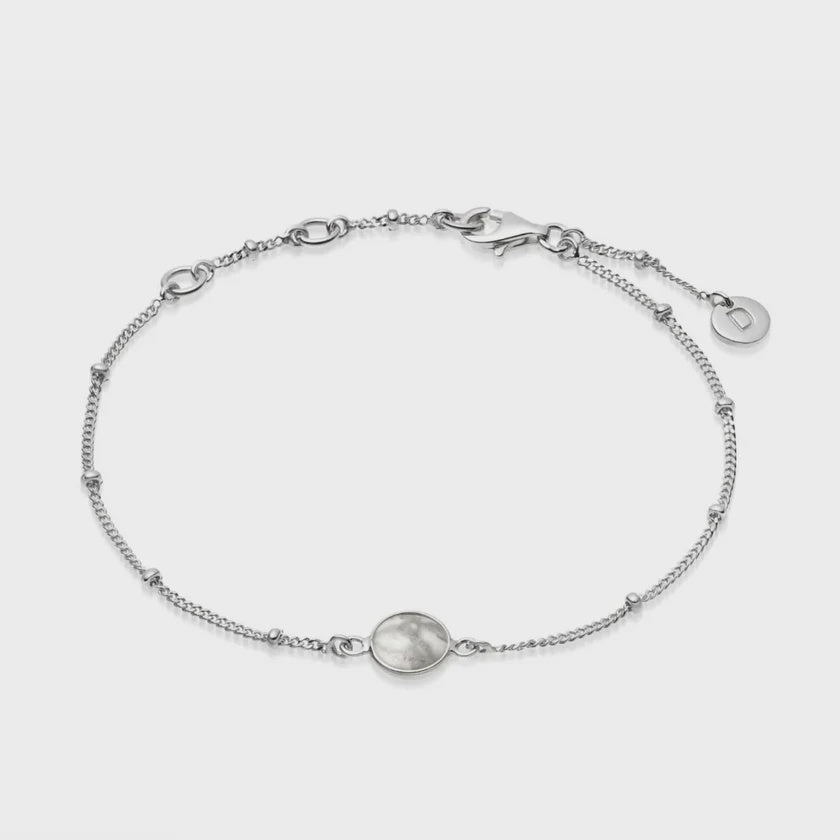 HOWLITE HEALING STONE BOBBLE BRACELET