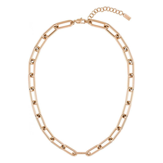 BOSS TESSA Ladies' Rose Gold IP Necklace