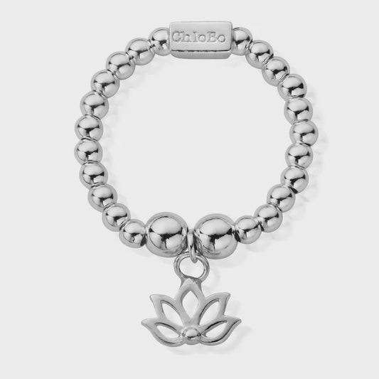 Mini Lotus Ring Size Medium (Stretchy)