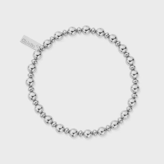 Men's Slim Round Bracelet SILV