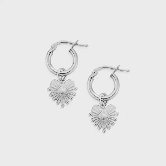Glowing Beauty Small Hoops