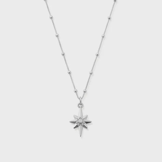 Bobble Chain Lucky Star Necklace